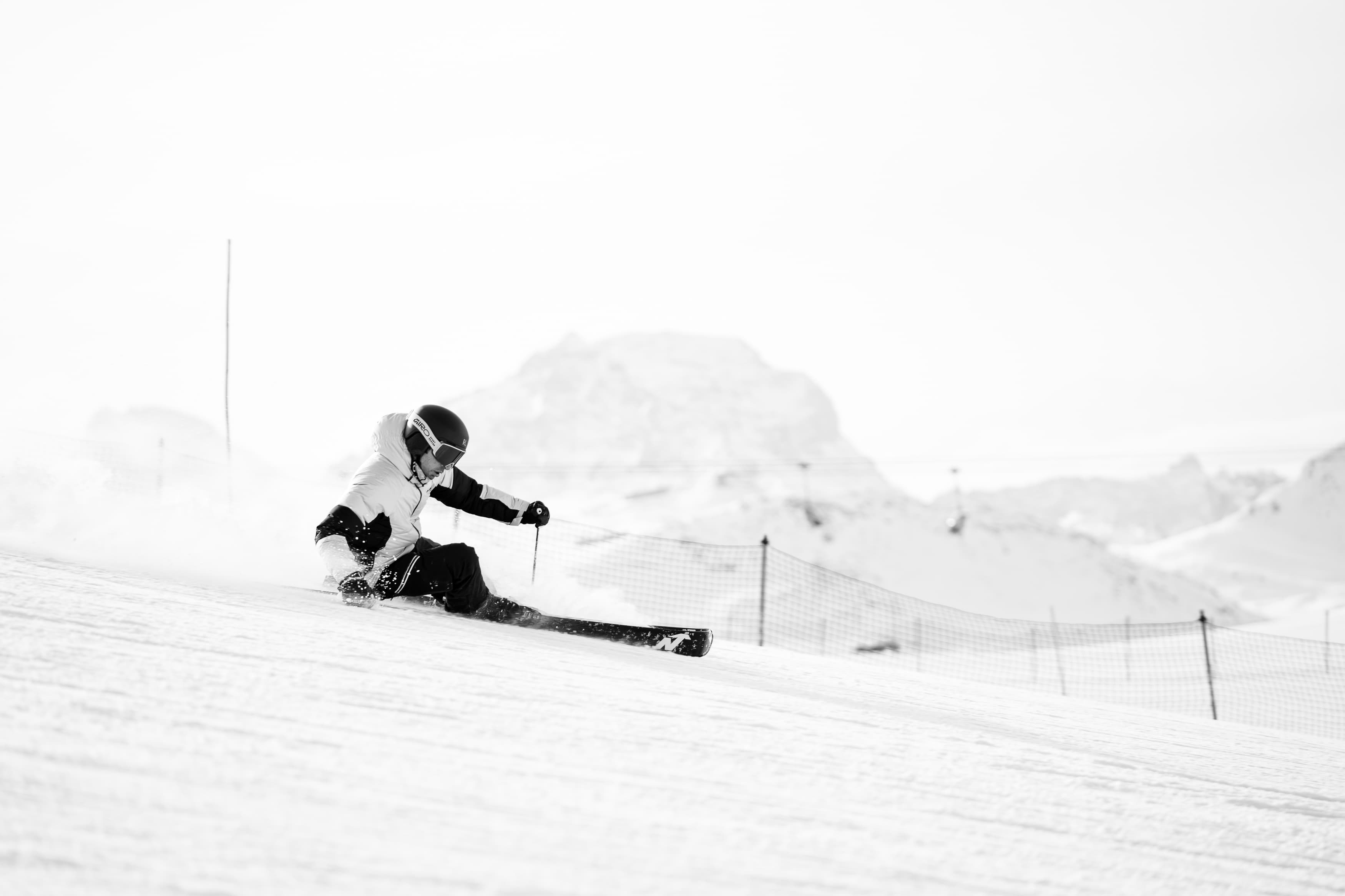 Selected alpine project and ski shoot